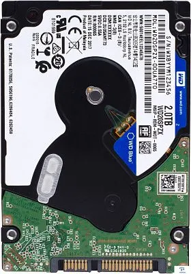 картинка Жесткий диск WD 2TB WD20SPZX