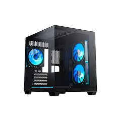 картинка Корпус XASTRA QW400M 5ARGB-C6-AC Black