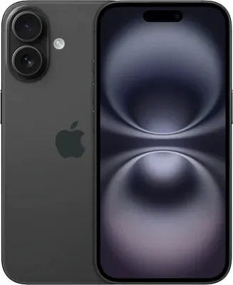 картинка Смартфон iPhone 16 Black 128GB