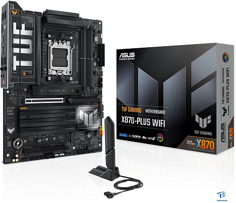 картинка Материнская плата Asus TUF Gaming X870-Plus WiFi