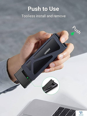 картинка Бокс для накопителей Ugreen CM578 15512