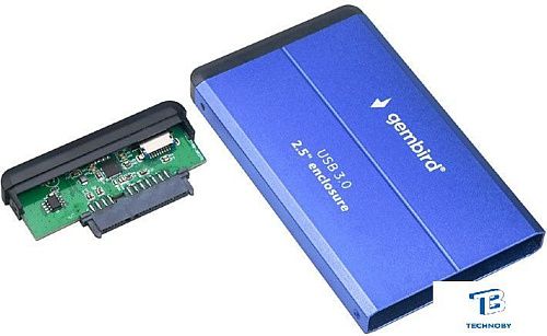 картинка Бокс для накопителей Gembird EE2-U3S-2-B