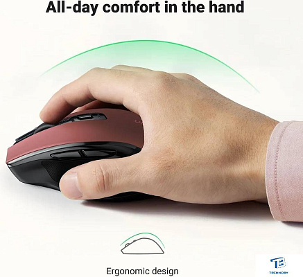 картинка Мышь Ugreen MU006 25752 красный