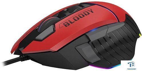 картинка Мышь A4Tech Bloody W95 Max Sports красный/черный
