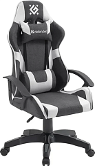 картинка Кресло Defender Ibis 64043 серый/белый