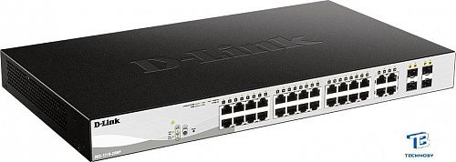 картинка Коммутатор D-Link DGS-1210-28MP/FL1A