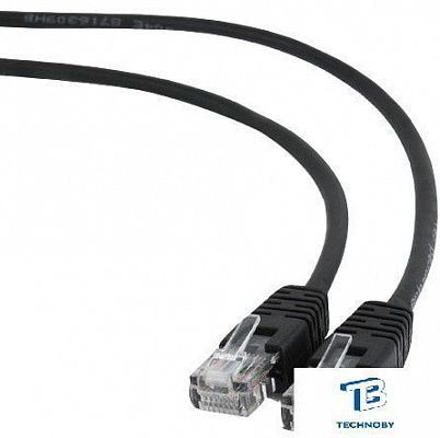 картинка Патч-корд Cablexpert PP12-0.5M/BK