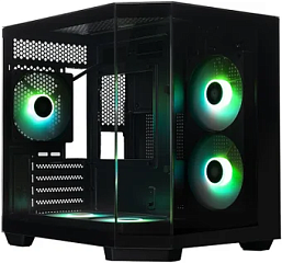картинка Корпус XASTRA QT400M 5ARGB-FC-C6-AC Black