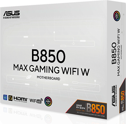картинка Материнская плата Asus B850 MAX GAMING WIFI W