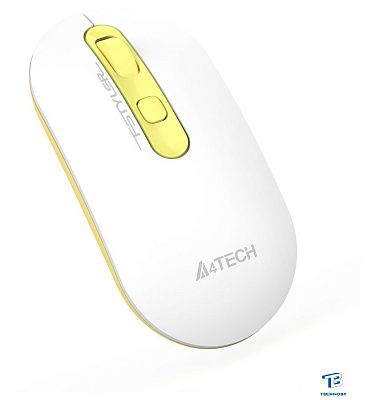 картинка Мышь A4Tech Fstyler FG20 Белый/золотистый