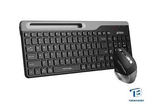 картинка Набор (Клавиатура+мышь) A4Tech Fstyler FB2535C Серый