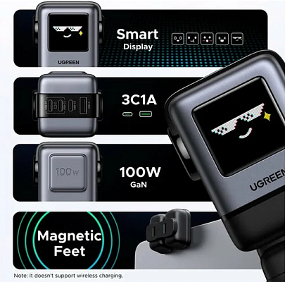 картинка Зарядное устройство Ugreen X688 45515B