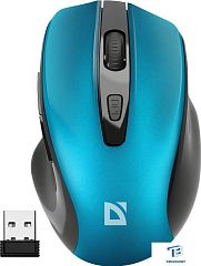 картинка Мышь Defender Prime MB-053 бирюзовый