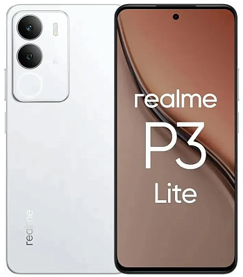 картинка Смартфон Realme P3 Lite White 8GB/256GB