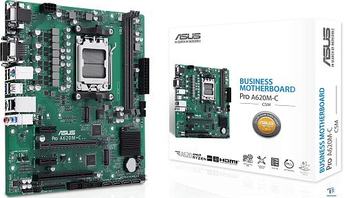 картинка Материнская плата Asus Pro A620M-C-CSM