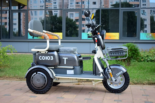 картинка Электротрицикл Terax СОЮЗ NS-X3 серый