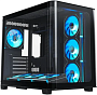 картинка Корпус XASTRA QR500 7ARGB-FM-C10-UC Black - превью 1