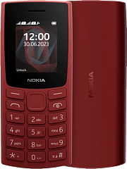 картинка Кнопочный телефон Nokia 105 TA-1557 RED