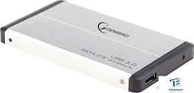 картинка Бокс для накопителей Gembird EE2-U3S-2-S