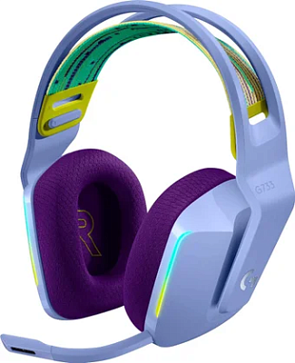 картинка Наушники Logitech G733 981-000892 Фиолетовый