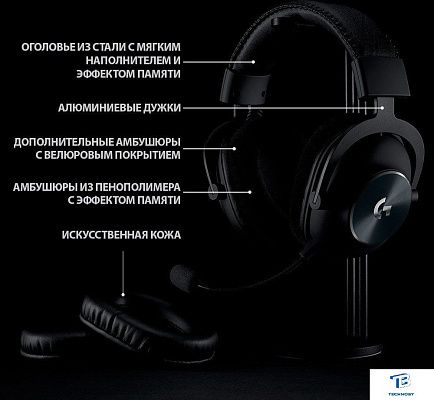 картинка Наушники Logitech G Pro X 981-000819