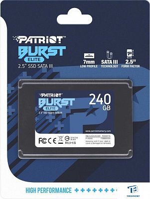 картинка Накопитель SSD Patriot 240GB PBE240GS25SSDR