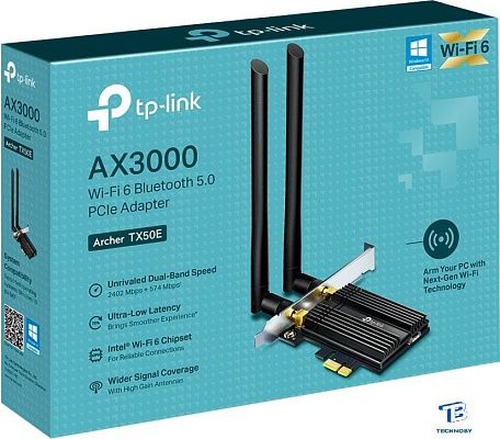 картинка Маршрутизатор TP-Link Archer TX50E