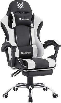 картинка Кресло Defender Tios 64055 Черный/Белый