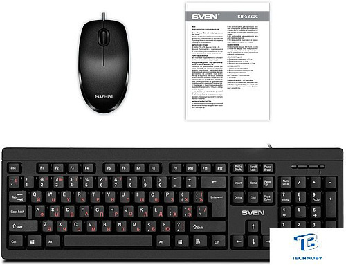 картинка Набор (Клавиатура+мышь) Sven KB-S320C