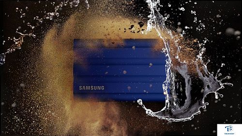 картинка Внешний SSD Samsung T7 1TB MU-PE1T0K