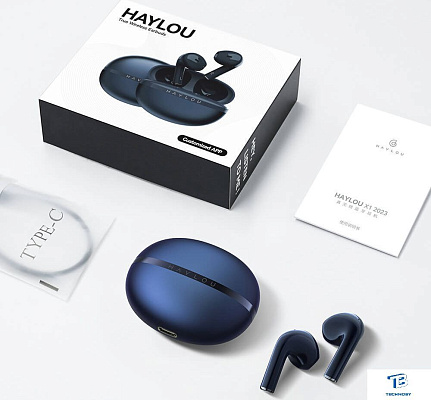 картинка Наушники Haylou X1 2023 Синий