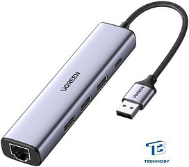 картинка USB хаб Ugreen CM475 60554