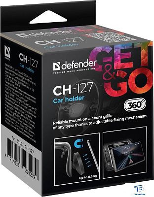 картинка Держатель для смартфона Defender CH-127