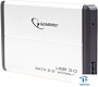 картинка Бокс для накопителей Gembird EE2-U3S-2-S - превью 1