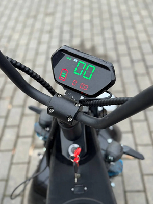 картинка Электроскутер Terax City Trike X2 Черный