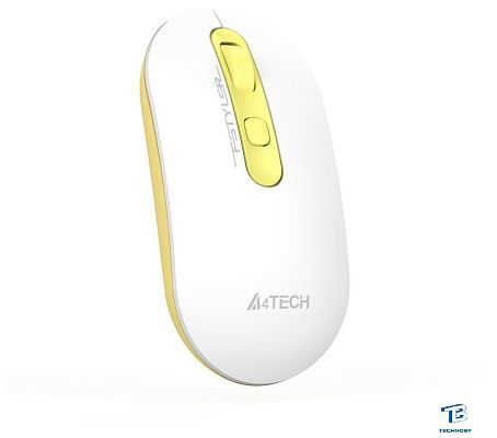 картинка Мышь A4Tech Fstyler FG20 Белый/золотистый
