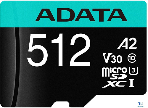картинка Карта памяти A-Data 512GB AUSDX512GUI3V30SA2-RA1