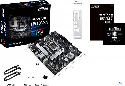 картинка Материнксая плата Asus PRIME H510M-A