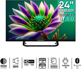 картинка Телевизор Top Device TDTV24CS04H_BK