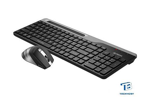 картинка Набор (Клавиатура+мышь) A4Tech Fstyler FB2535C Серый