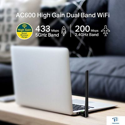 картинка Адаптер TP-Link Archer T2U Plus