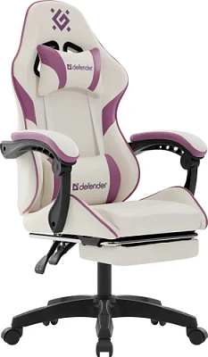 картинка Кресло Defender Serenity 64833 Белый/фиолетовый