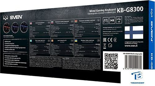 картинка Клавиатура Sven KB-G8300