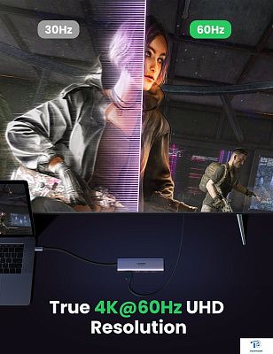 картинка USB хаб Ugreen CM511 60383