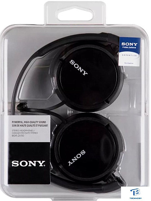картинка Наушники Sony MDR-ZX110 черный