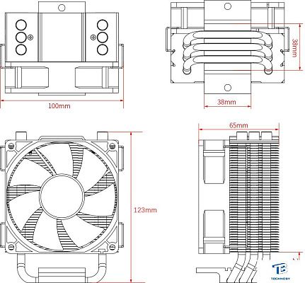 картинка Кулер ID-Cooling SE-903-XT