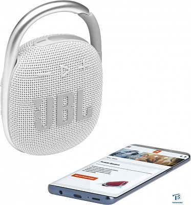 картинка Портативная колонка JBL Clip 4 Белый