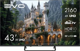 картинка Телевизор EVO tv 43 Black