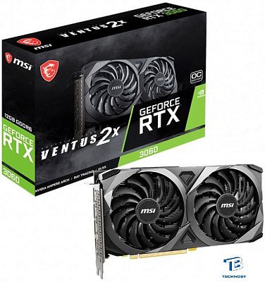 картинка Видеокарта MSI RTX 3060 VENTUS 2X 12G OC