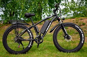 картинка Электровелосипед Terax NEMAN XD01 Черный